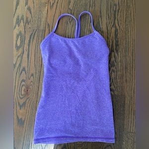 Lululemon purple power y tank